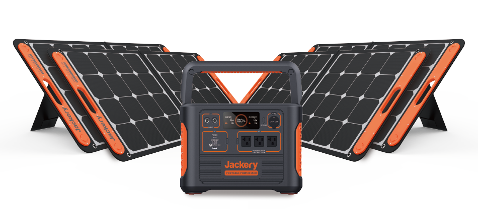 Solar Generator|ポータブル電源・ソーラーパネルセット－Jackery