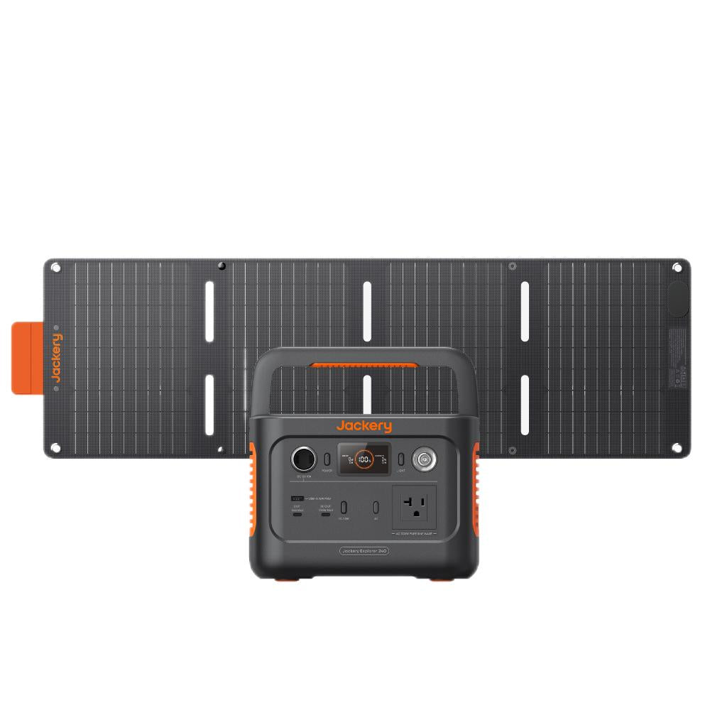 Jackery Solar Generator 240 40W Mini ポータブル電源ソーラーパネル 