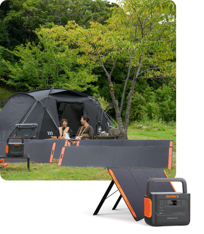 家庭用ソーラーパネル蓄電池おすすめ：Jackery Solar Generator 1000 Pro 200W