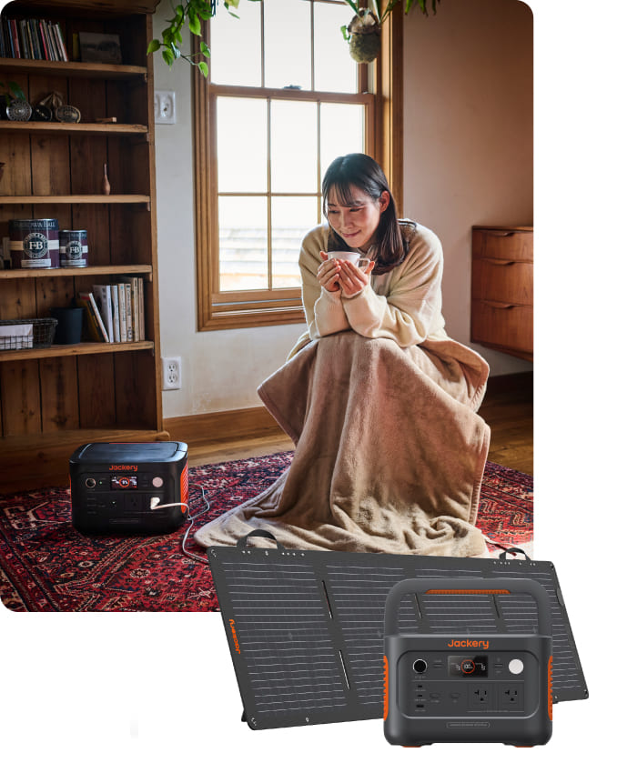 Jackery Solar Generator 600 Plus 100 Mini ポータブル電源 ソーラーパネル セット