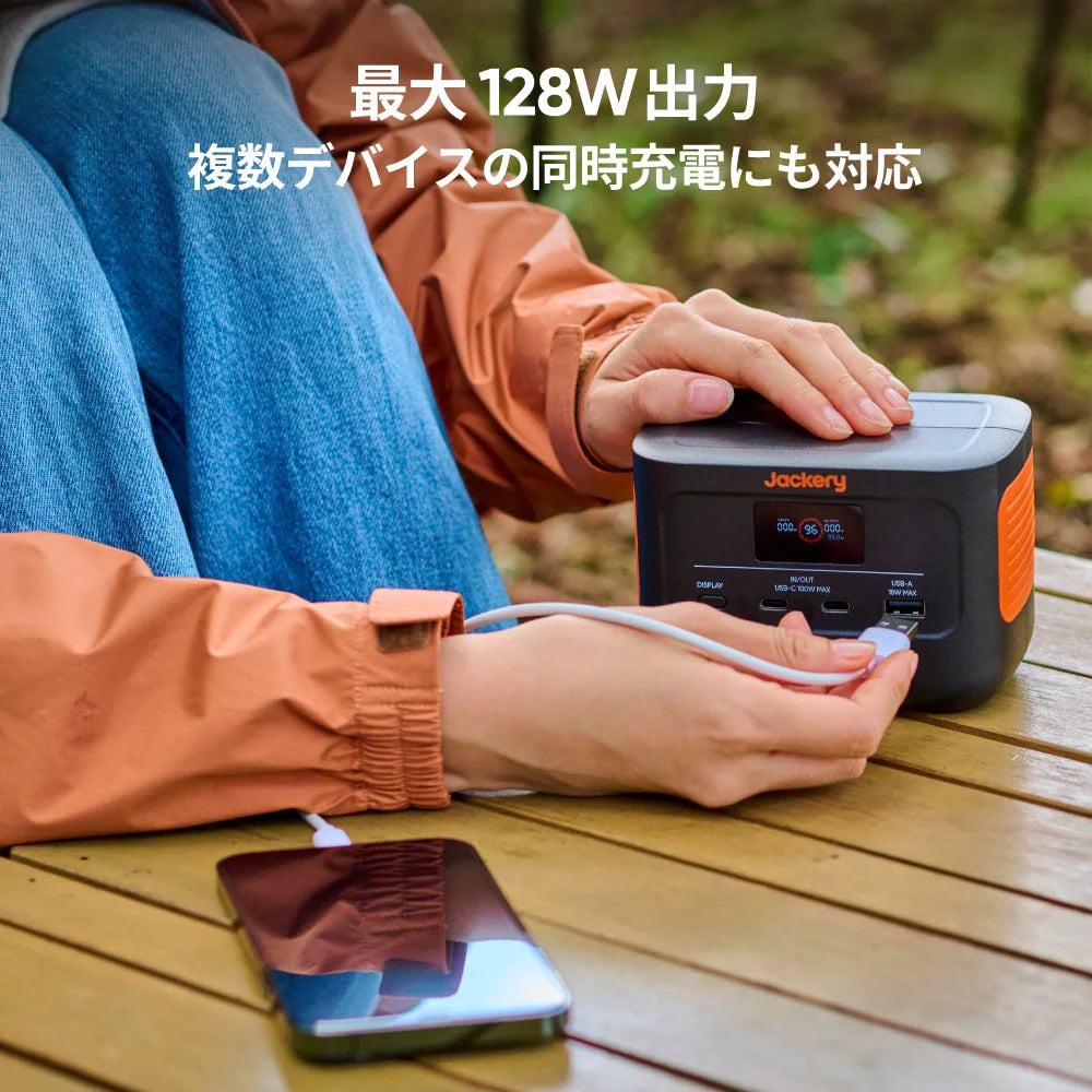 Jackery Solar Generator 100 Plus 40 Mini ポータブル電源 ソーラー 