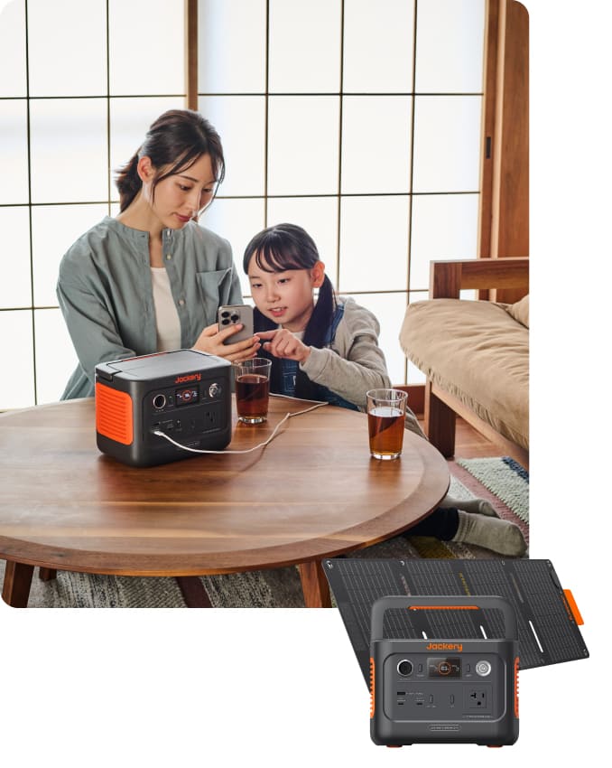 Jackery Solar Generator 240 New 40 Mini ポータブル電源 ソーラーパネル