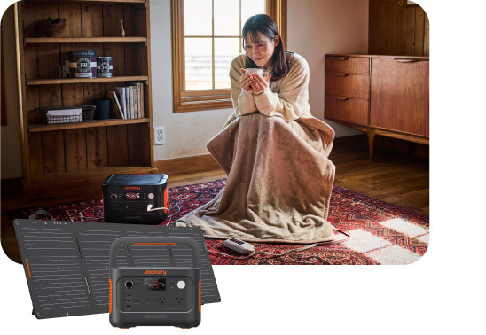 Jackery Solar Generator 600 Plus 100 Mini ポータブル電源 ソーラーパネル セット