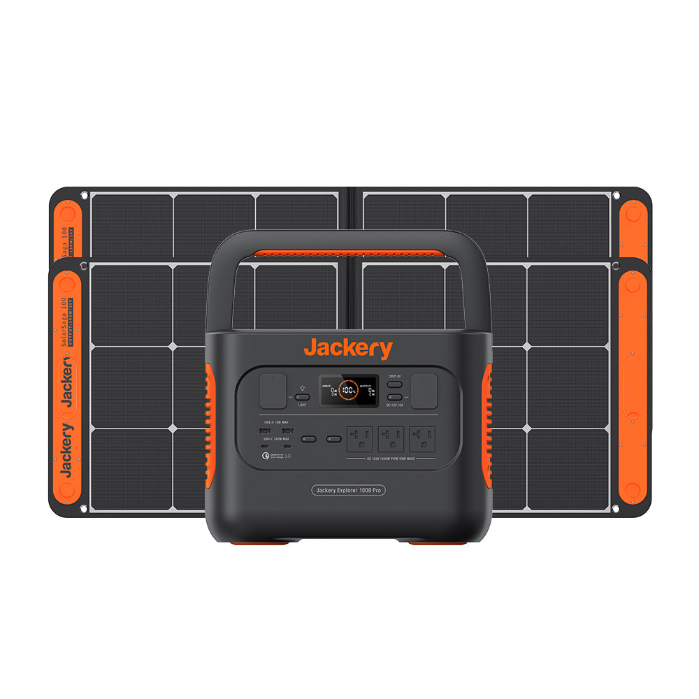 Jackery Solar Generator 1000 Pro ソーラー付き