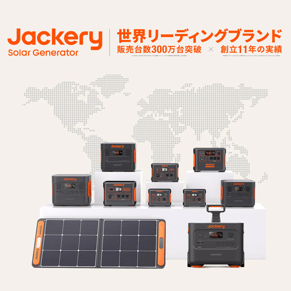 Jackery ポータブル電源 708 Solar Generator