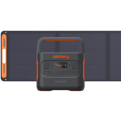 ☆未使用品☆ Jackery ジャクリ ポータブル電源 1500 Pro JE-1500B 8出力 DC充電 ソーラー別売 USB Power Delivery対応 アウトドア