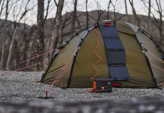 家庭用ソーラーパネルおすすめ：Jackery SolarSaga 40 Mini ソーラーパネル