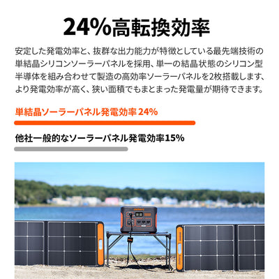 Jackery Solar Generator 1500 ポータブル電源 ソーラーパネル セット