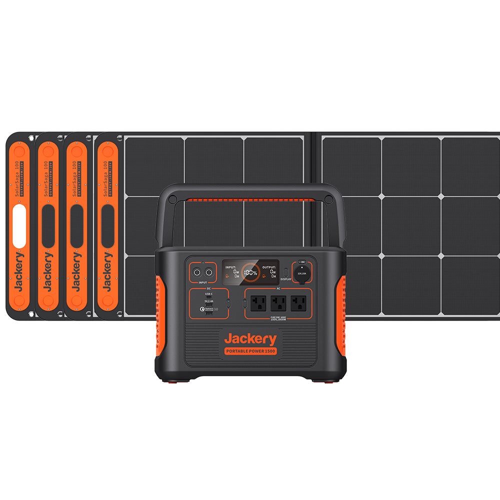 Jackery Solar Generator 1500 ポータブル電源 ソーラーパネル セット ...